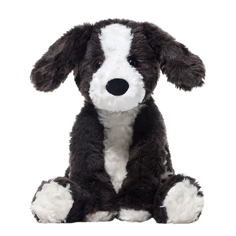 Custom Plush Dog Stuffed Animal Toys Border Collie Doll Kids Toy Gift