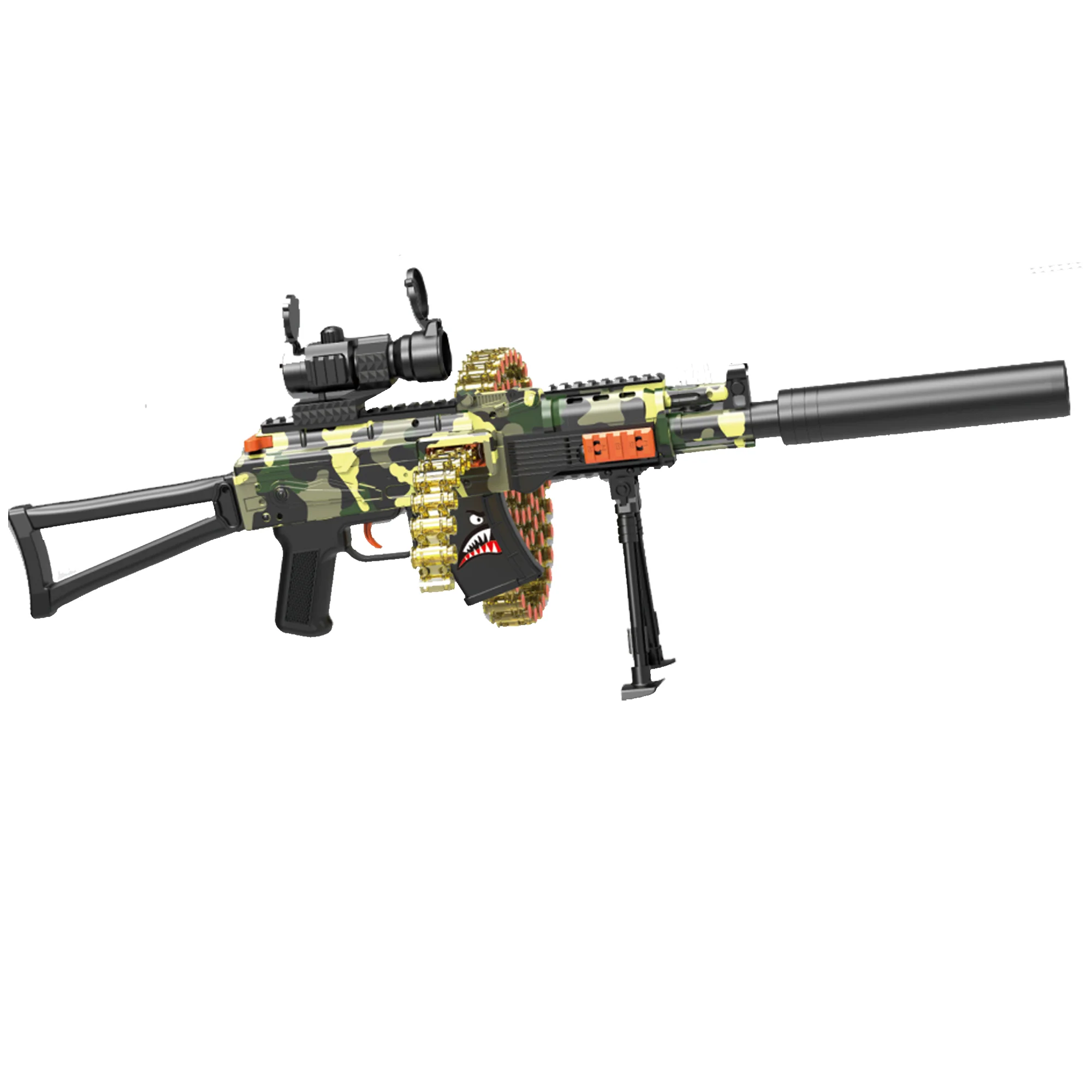Автоматический/ручной Универсальный AK-47-ретранслятор с мягкой пулей 80 см