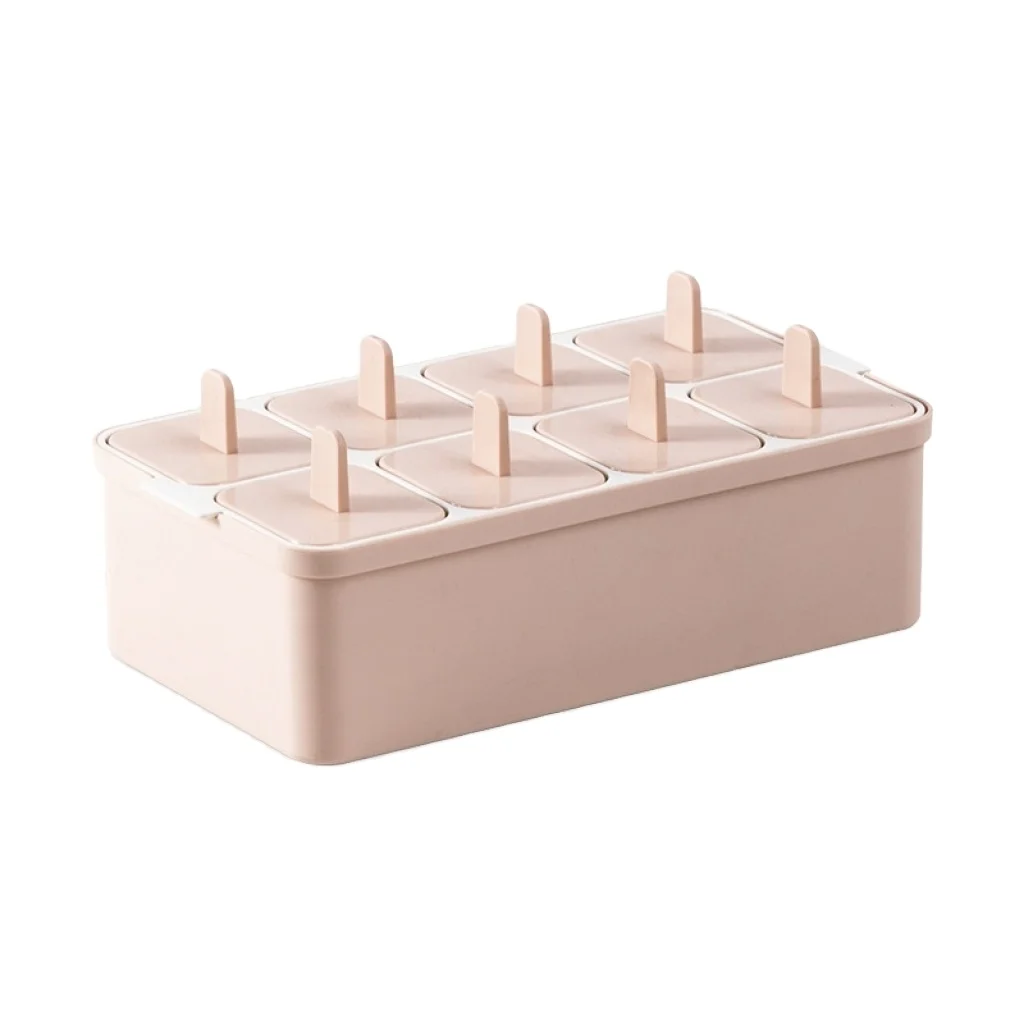 Hot Selling Good Quality Popular Product 8-cell Ice Tray Homemade Ice Cream Mould
