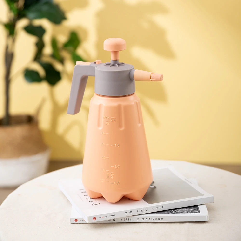 High-Pressure Pump Garden Mini Hand Watering Plants Sprinkling Pressure Plastic Spray Can Easily monitor the water