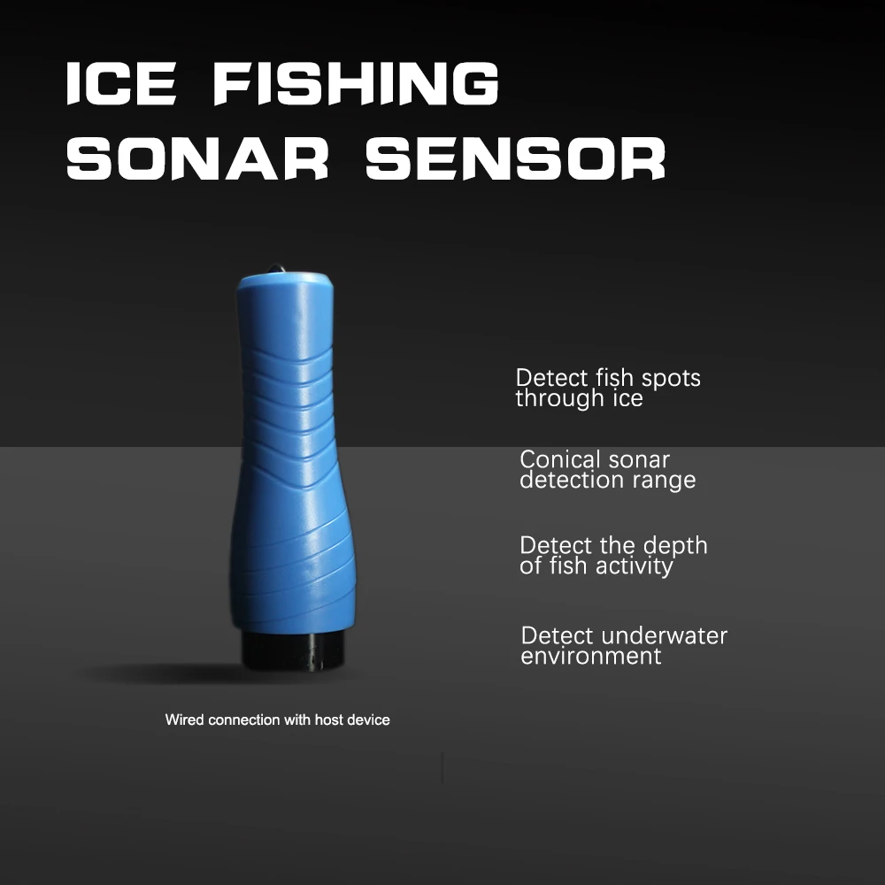 Счастливая FF718LiC-Ice подледная рыбалка инструмент Fish Finder с кабелем детектор