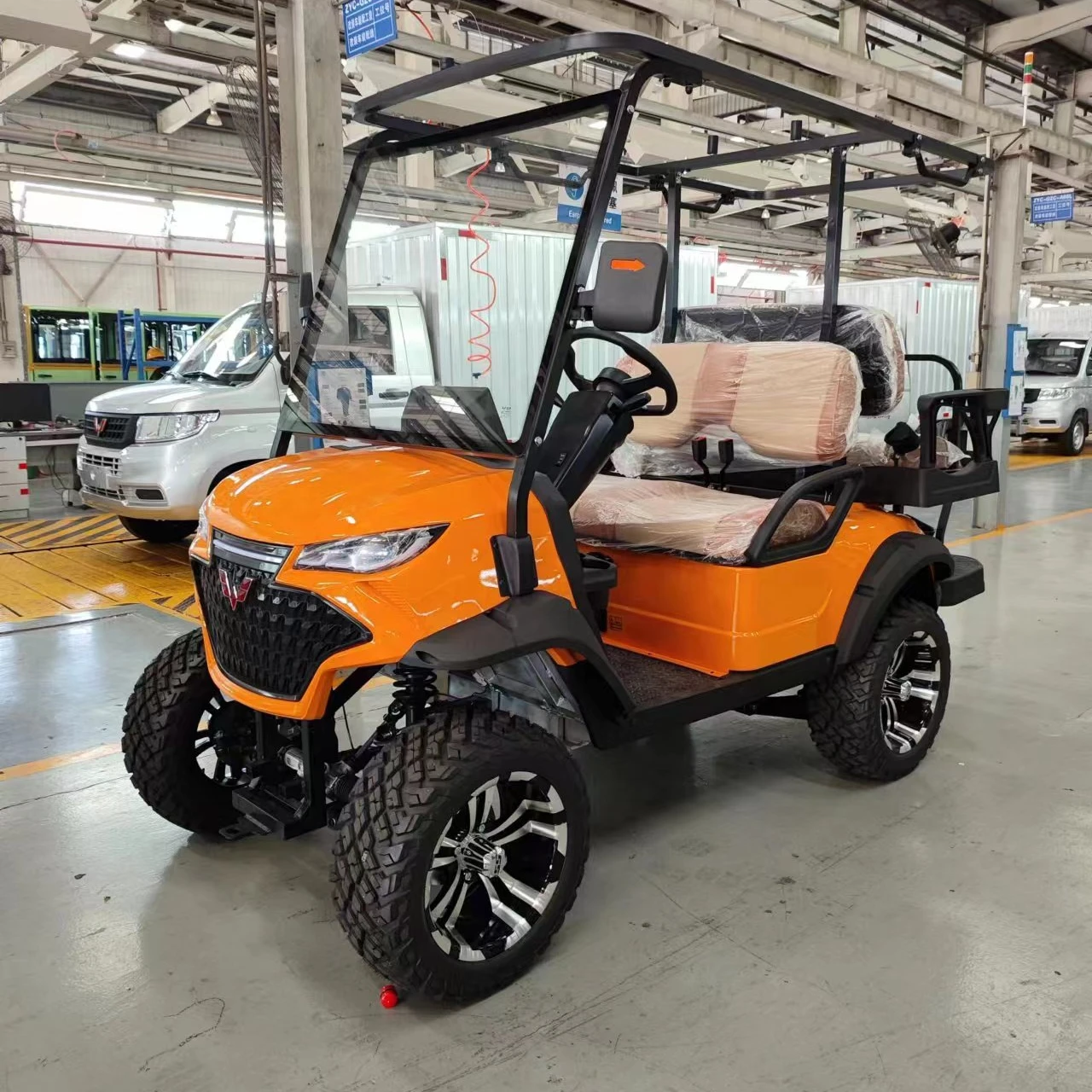 Fast Selling 2024 Cheap Wholesale Price Premium Club Car Lifted 4 Passenger gas Golf Cart Best Selling