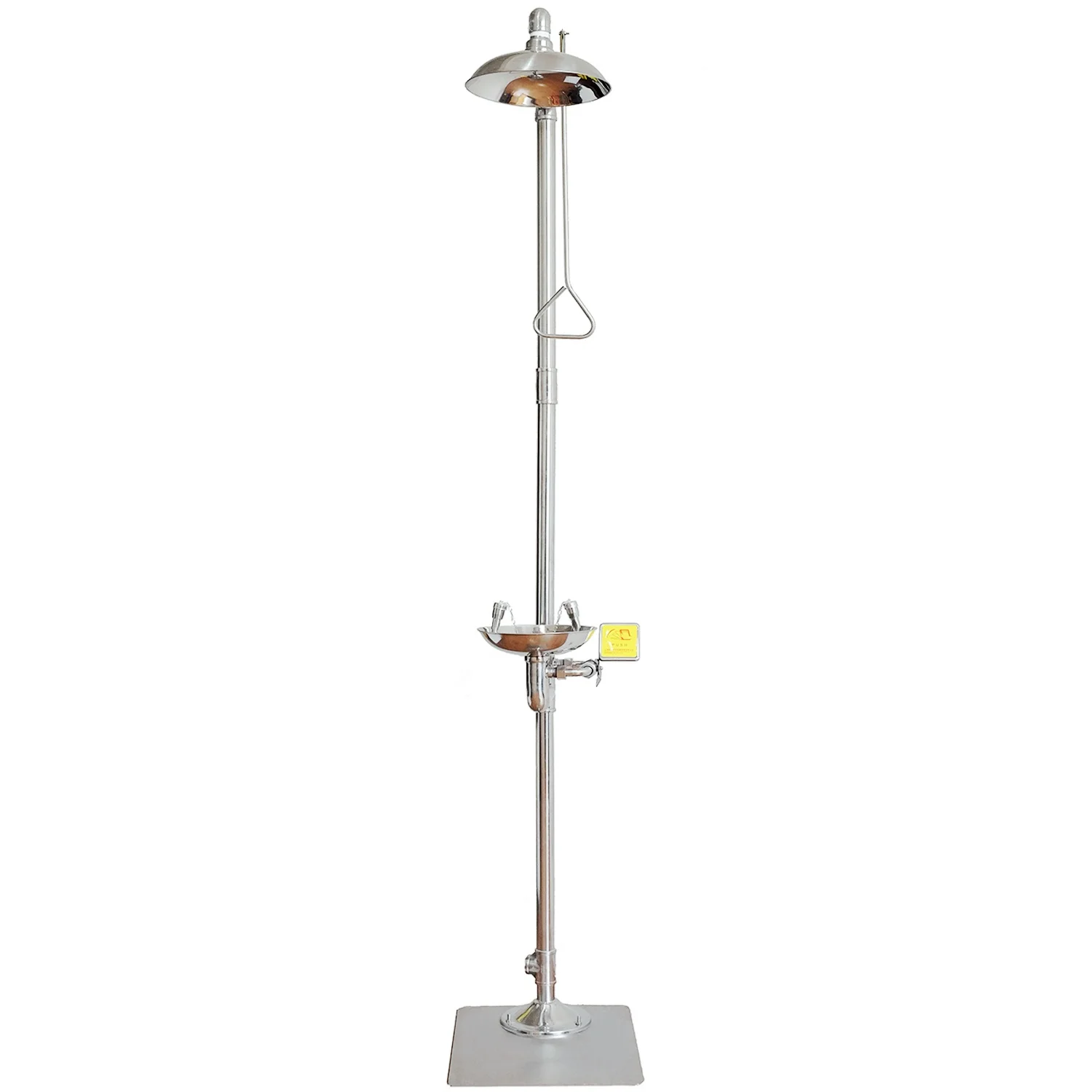 Аварийный душ и глазная мойка с напольным креплением Одобрено CE