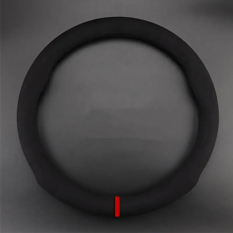 Carbon Fiber Leather car Steering wheel cover for BMW E46 E39 330i 540i 525i 530i 330Ci M3 2001 2002 2003 Handlebar Braid