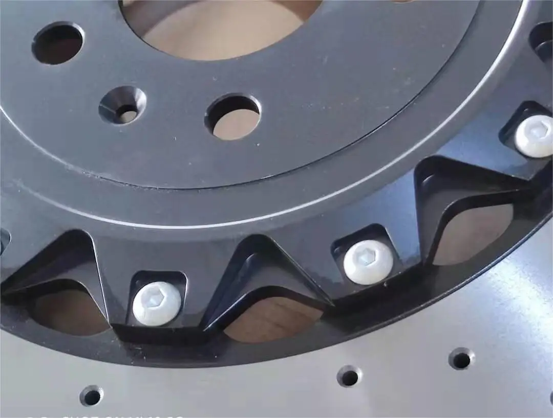 Floating brake disc Hydraulic disc brake Carbon ceramic REAR brake discs for Audi S6 A6 A7 A8