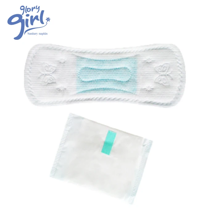 Feminine hygiene care wingless sanitary pad nature g string thong panty liner wholesaler