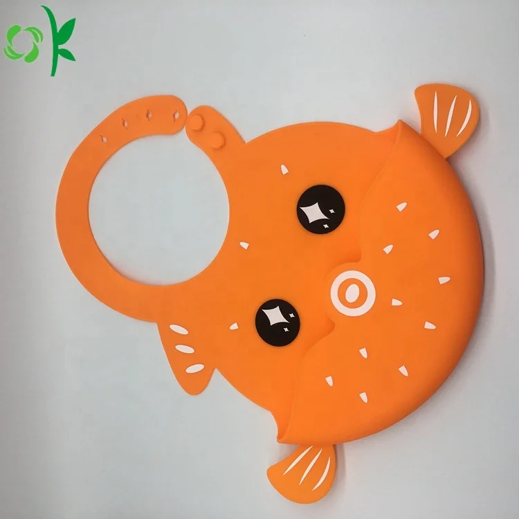 Высококачественные удобные силиконовые детские нагрудники OKSILICONE водонепроницаемые для кормления мальчиков и