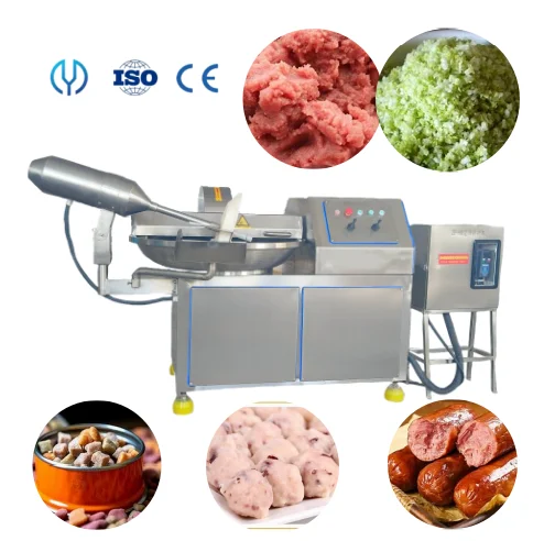 Fully Automatic Stainless Steel Factory Meat Processing Machinery / Small Scale Sausage Production Line With CE Certification
