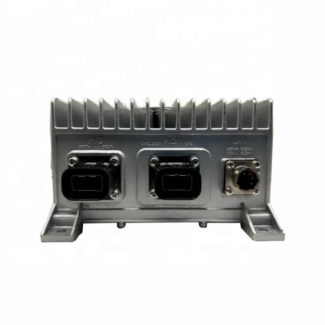
Forklift Lithium Battery IP 67 Waterproof AC - DC On-board Conductive Charger 96V 35A 3.3KW OBC 