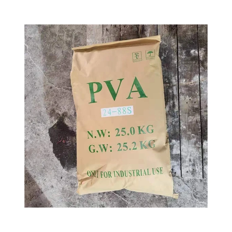 Поливиниловый спирт белые гранулы клейкий полимер PVA2488