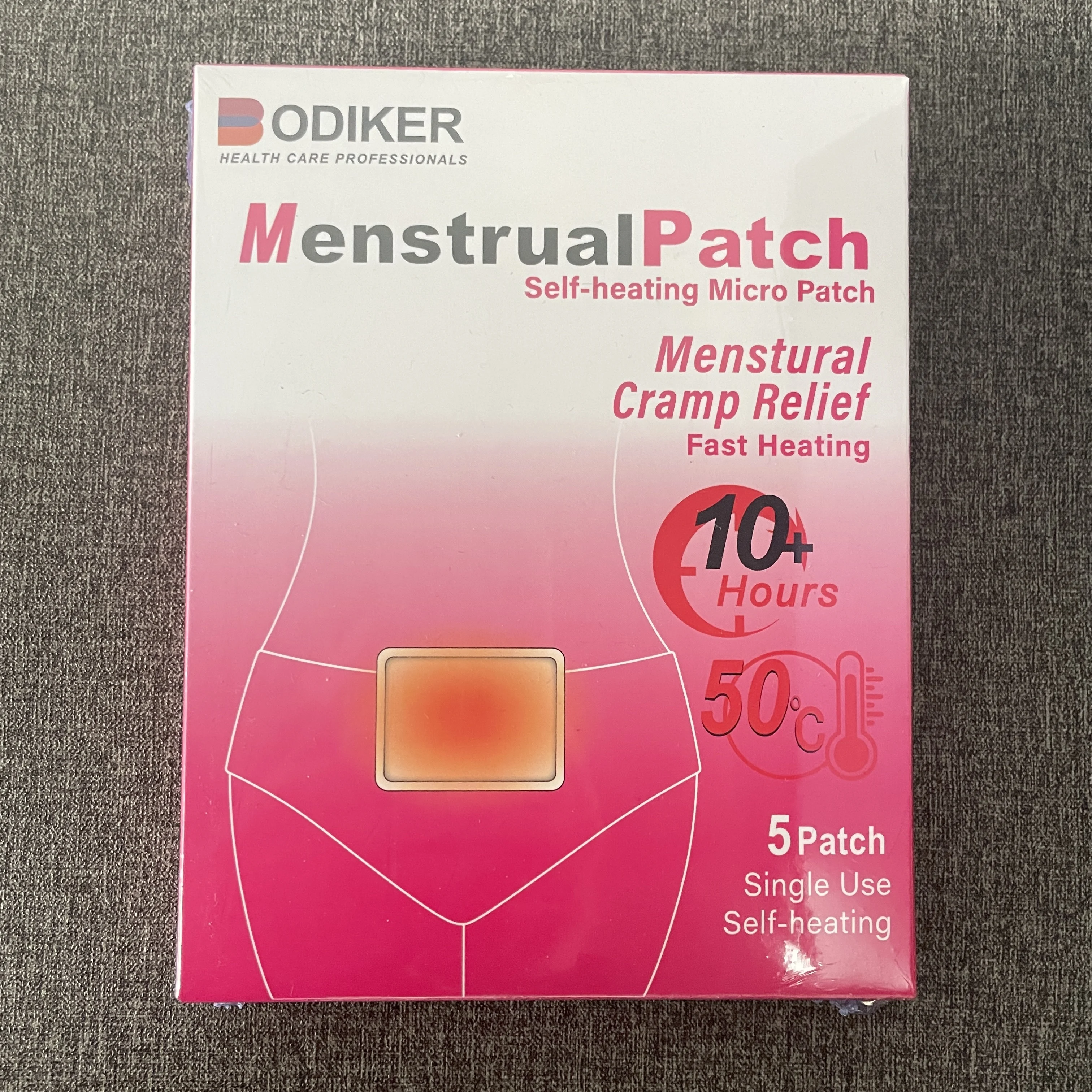 new inventions in china women portable heating pad menstrual cramp period pain relief patch