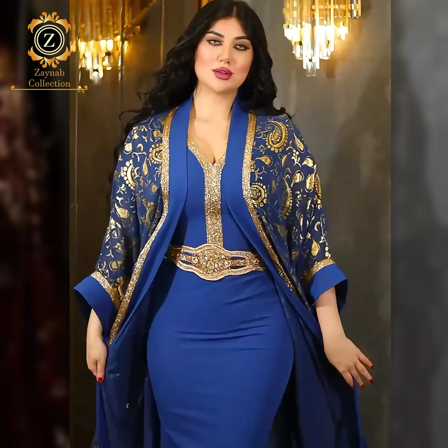 Zaynab Turkey Fashion Abaya Cotton Dress Nida Abaya Fabrics Ramadan New Model Dubai Muslim Women Open Jalabiya Evening Dress