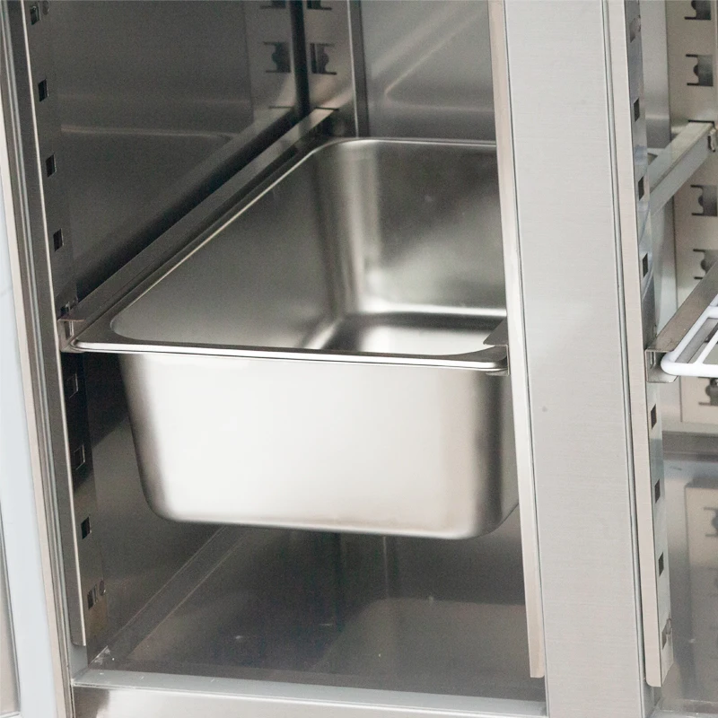 Refrigeration Equipment Industrial Freezer Commercial Refrigerator 3 Doors Under Counter Fridge