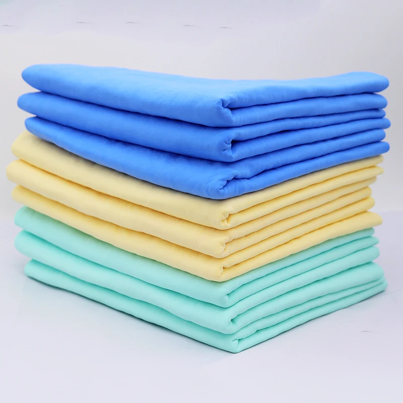 cleaning towel plas car wash clean synthetic pva chamois