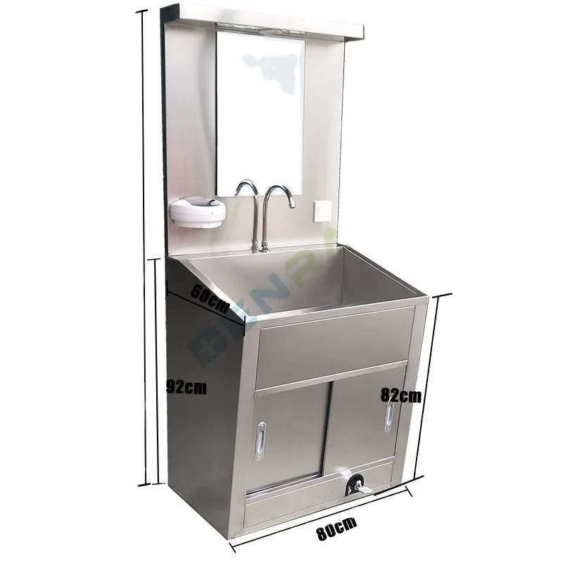 Hospital Medical Water Hands Clean Clinic Stainless Steel Furniture Nice Price Wash Sink High Quality WashBasin