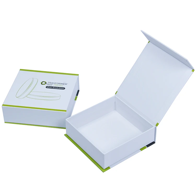 Custom Logo Technology Sense Packaging Gift Clamshell Magnetic Box with  EVA Foam Insert