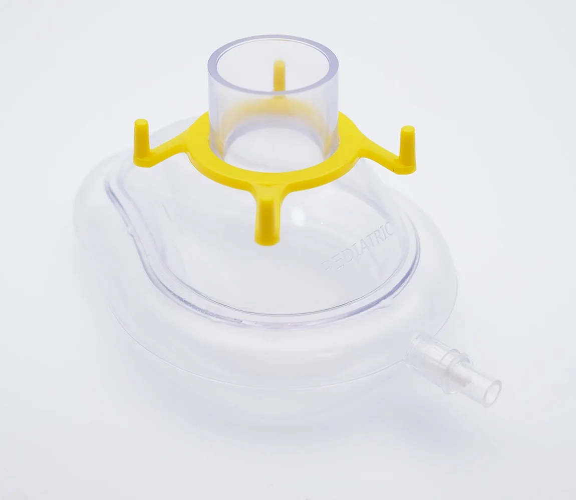 Disposable Breathing Anaesthesia Oxygen Mask with Inflatable