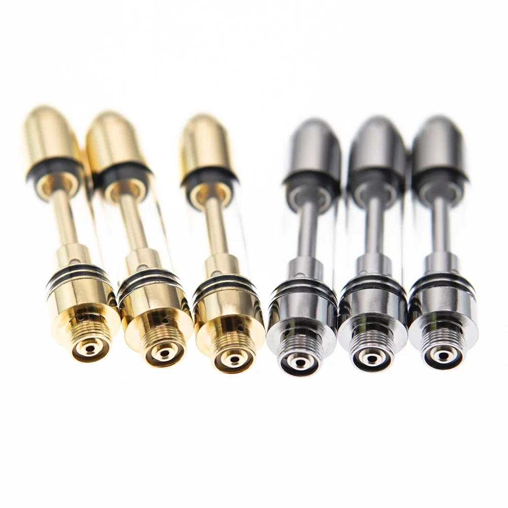 2022 New Trending Vape vaporizer Qiuqiu D3010 1ml 1000g glass tank electronic cigarette 510 cartridge