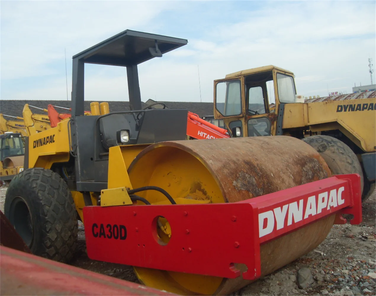 Used Dynapac CA30D road roller Secondhand 15Ton CA30D soil compactor