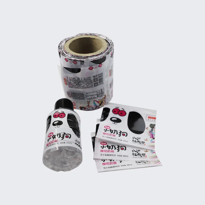 Old factory Professional customization Pvc shrink labels  waterproof plastic heat wrap label printing shrink sleeve labels