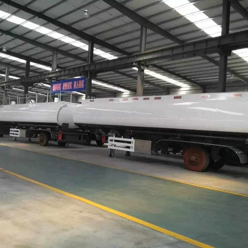 Buy New 50m3 Fuel Tank Aluminium Diesel Carbon Steel Material Semi-Trailer