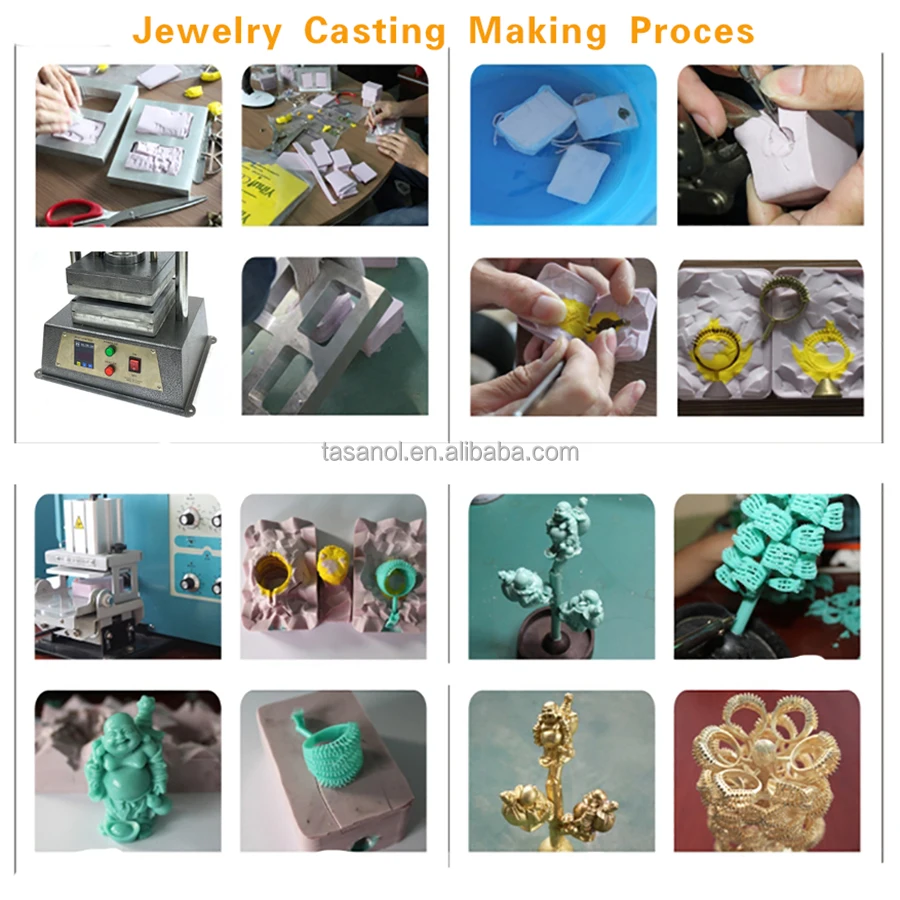 8x8 Inch Jewelry Making Machine  Vulcanized Rubber Mold Machine Manufacture Jewelry Mold Vulcanizer Rubber Vulcanizer