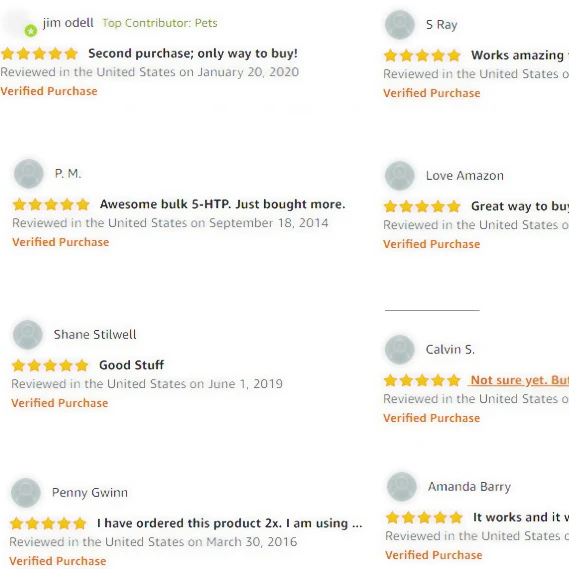 
Healthy Sleep Promotes Griffonia Seed Extract Powder 98% 5-HTP HPLC herbal powder 