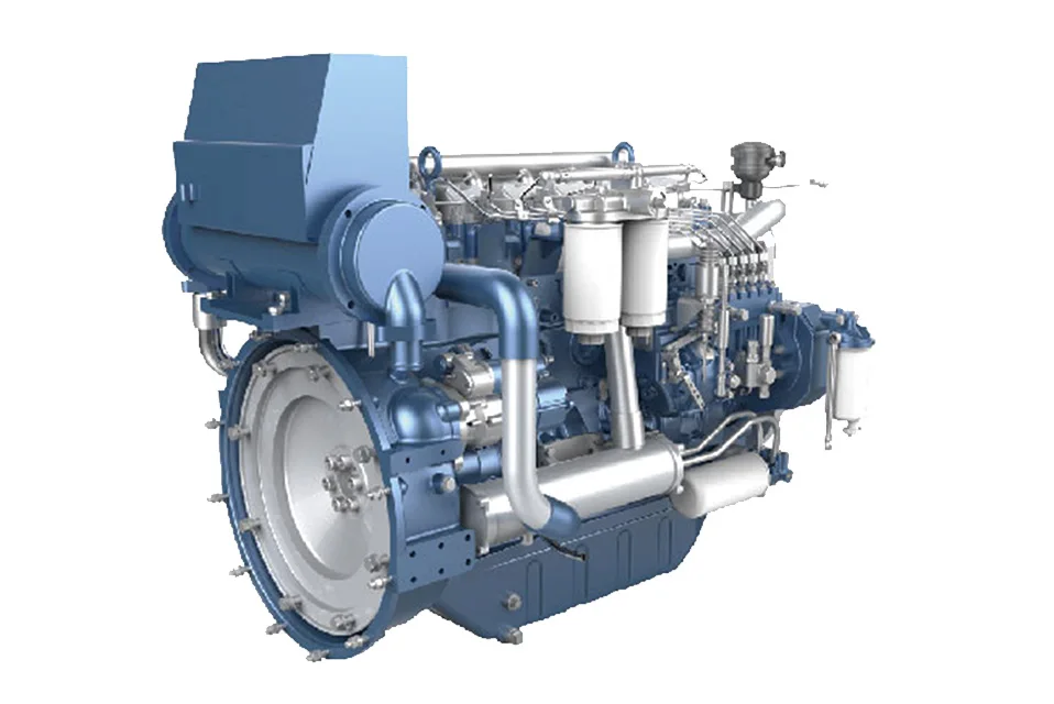 Weichai WP2.3N Water Cooled Marine Diesel Engine Customizable Mitsubishi Marine Engine