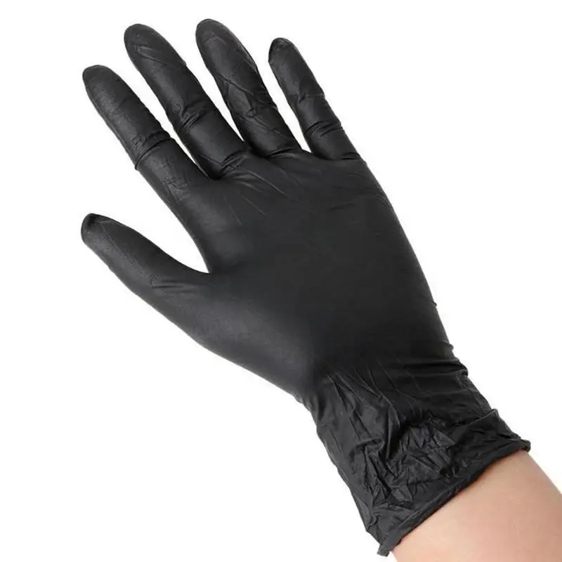 China Factory Safety Examination Nitrile Gloves Touch Screen Puncture Tear Resistance Beauty Salons Nitrile glove Box