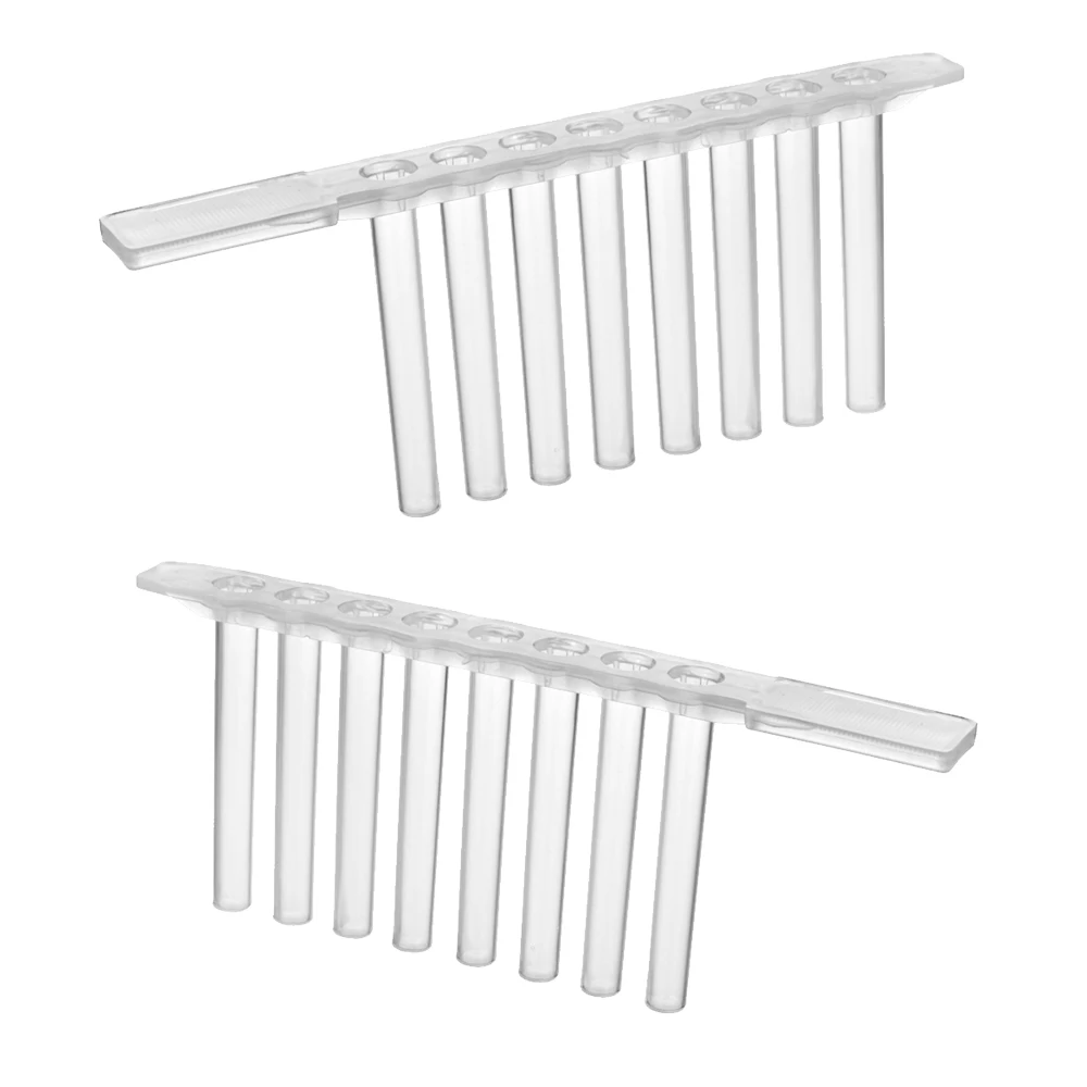 Good Quality Clear Polypropylene Accurate Precision 8-Strip Tip Combs