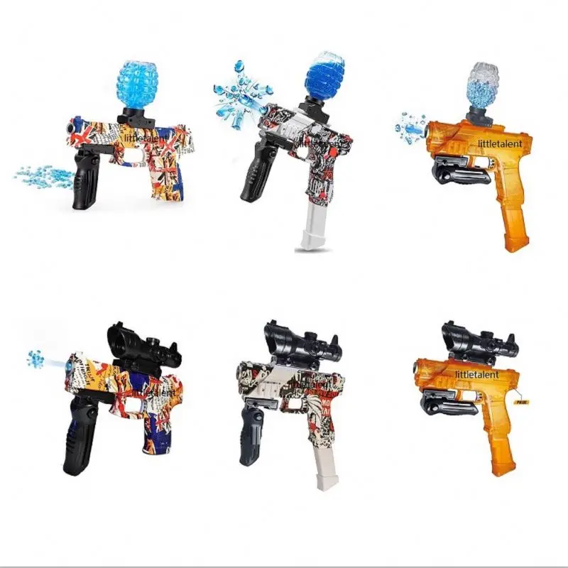 Plastic Toy Gun M416 P90 AK47 AK 47 Splat Splatter Ball Gun Blaster Toy Splatrball Splatbal Water Ball Orbeezs Gun Orby