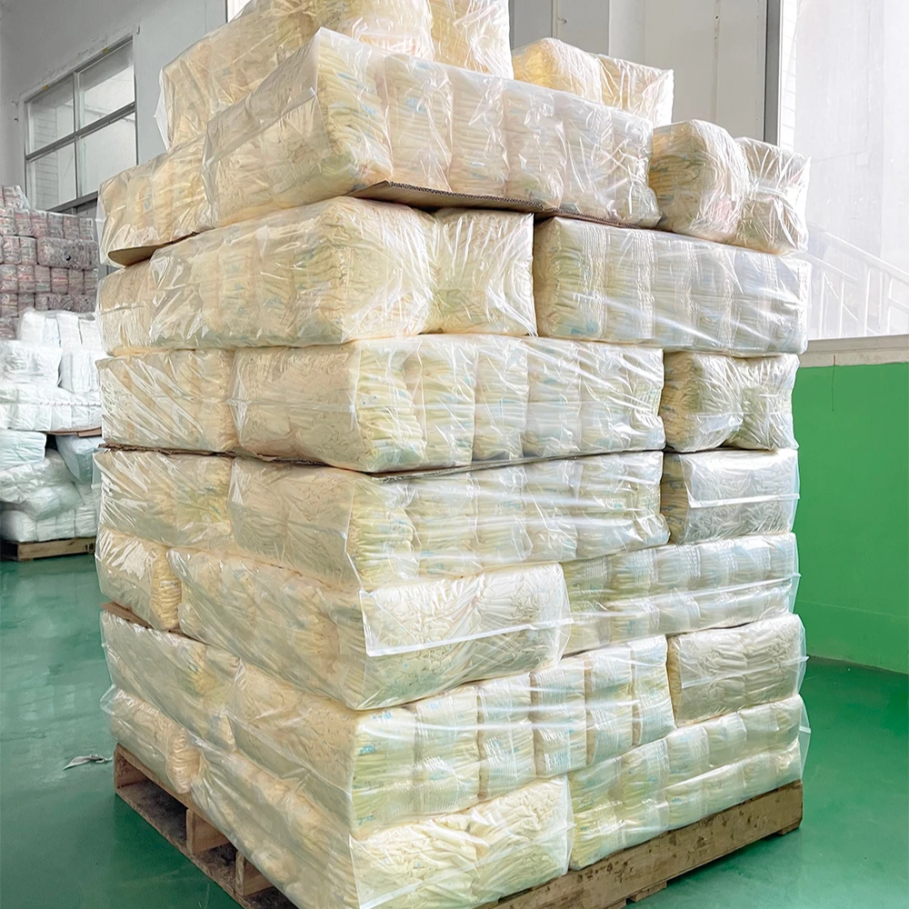 Wholesale Grade B Diaper Baby Disposable Nappy Premium Quality Baby Girl Diapers in Bales