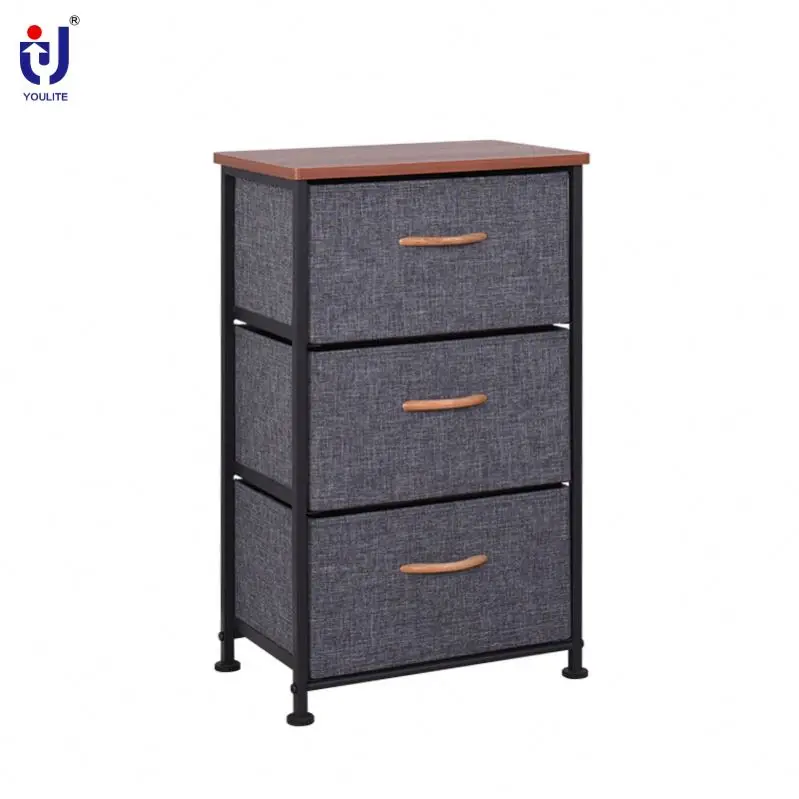 New Metallic Cabinet 5 Chest Of Drawers Shallow