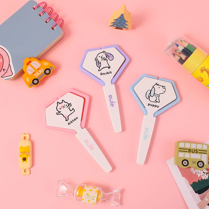 New Design Wholesale stainless steel scissors with protective casing  Kids Safety School Craft Scissors  cutting