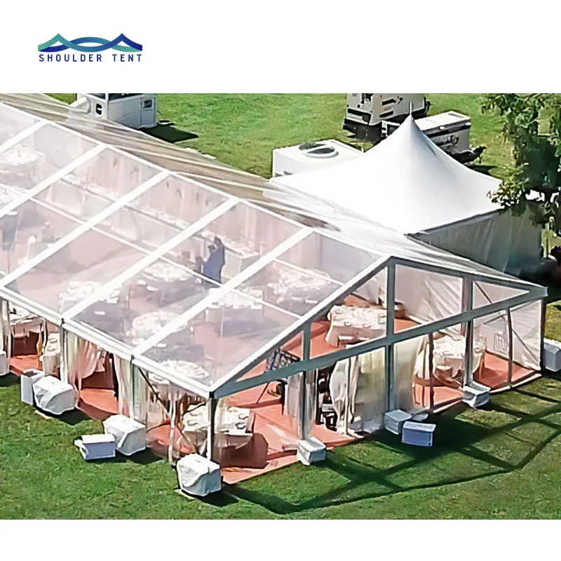 Luxurious Outdoor Event Tent Wedding Party Tent with flexible fixing method for all ground condition