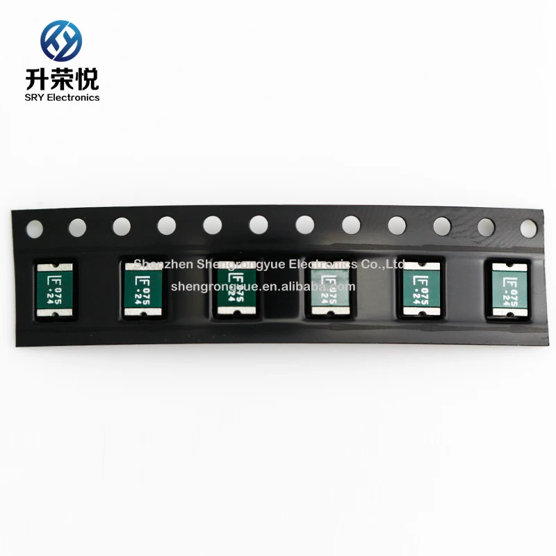 Littelfuse 1812L075/24DR SMD сбрасываемый предохранитель 750mA 0.75A 24 в 1812 PTC сбрасываемый предохранитель