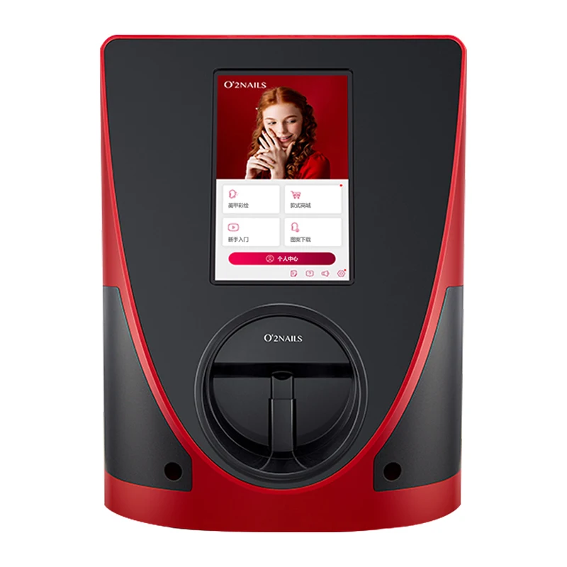 O2nails v12 nail printer touchable portable best electric 3d digital nail polish art printer machine for investment