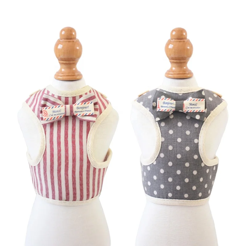 wholesale custom strong soft mesh pet cat vest leash dog harness