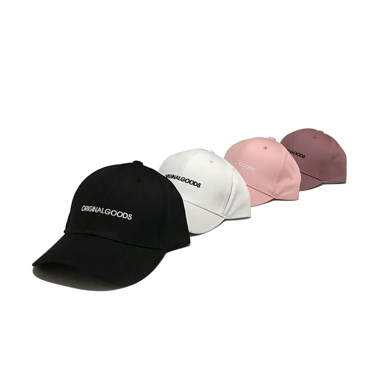 
Custom Wholesale Solid Color Embroidery Spring And Summer Washable Motion Outdoor Fashion Women Baseball Cap 