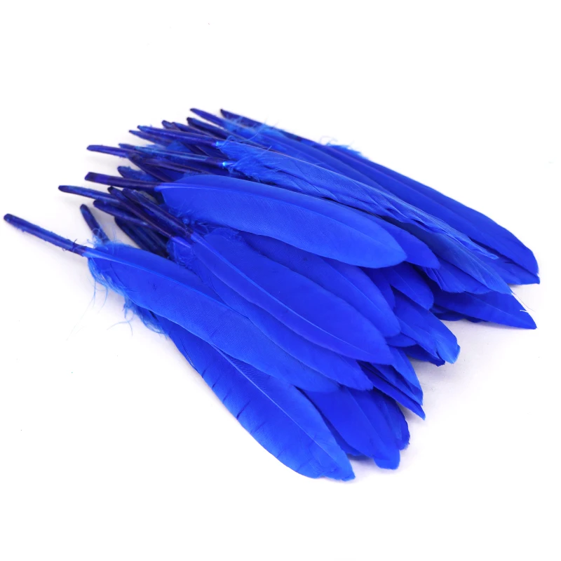 4-6 Inch(10-15 Cm) 100PCS Wholesale DIY Natural Goose Feathers White for Hat Gifts Package