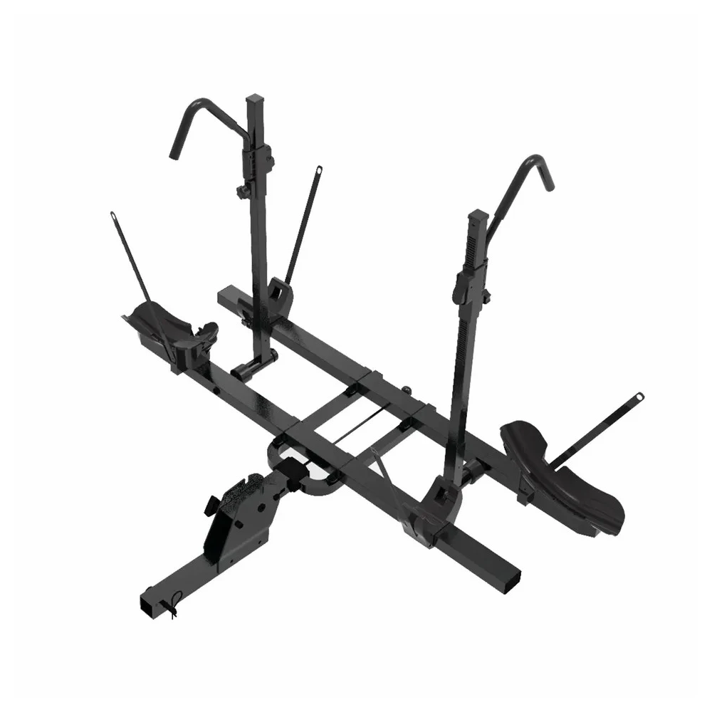 Folding Platform Bikes  Style Bike Rack Hitch Mounted Bicycle Car Rack Carrier for SUV