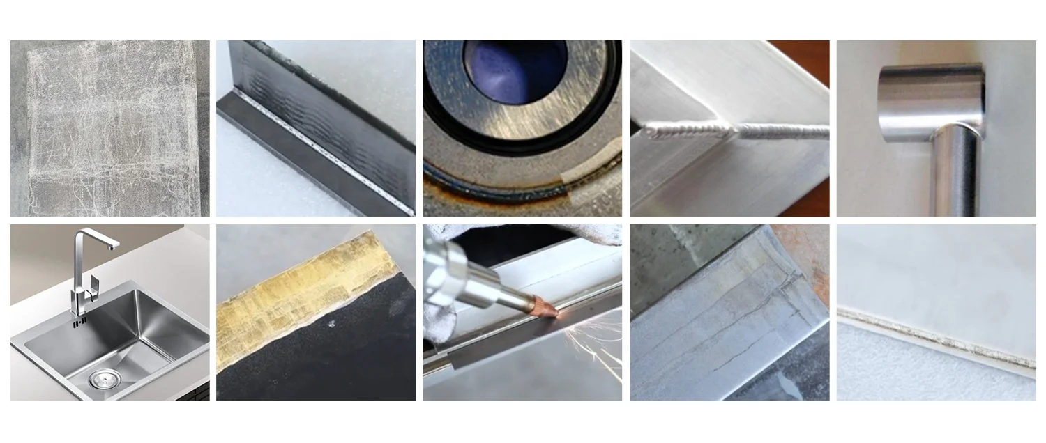 BL CNC LCW1500 II HOT Golden welding and cleaning  laser machine for stainless steel carbon aluminium