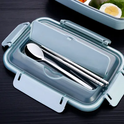  Высококачественный школьный Ланч-бокс Tiffin 3/4 с отделением из нержавеющей стали 304 Bento наборы