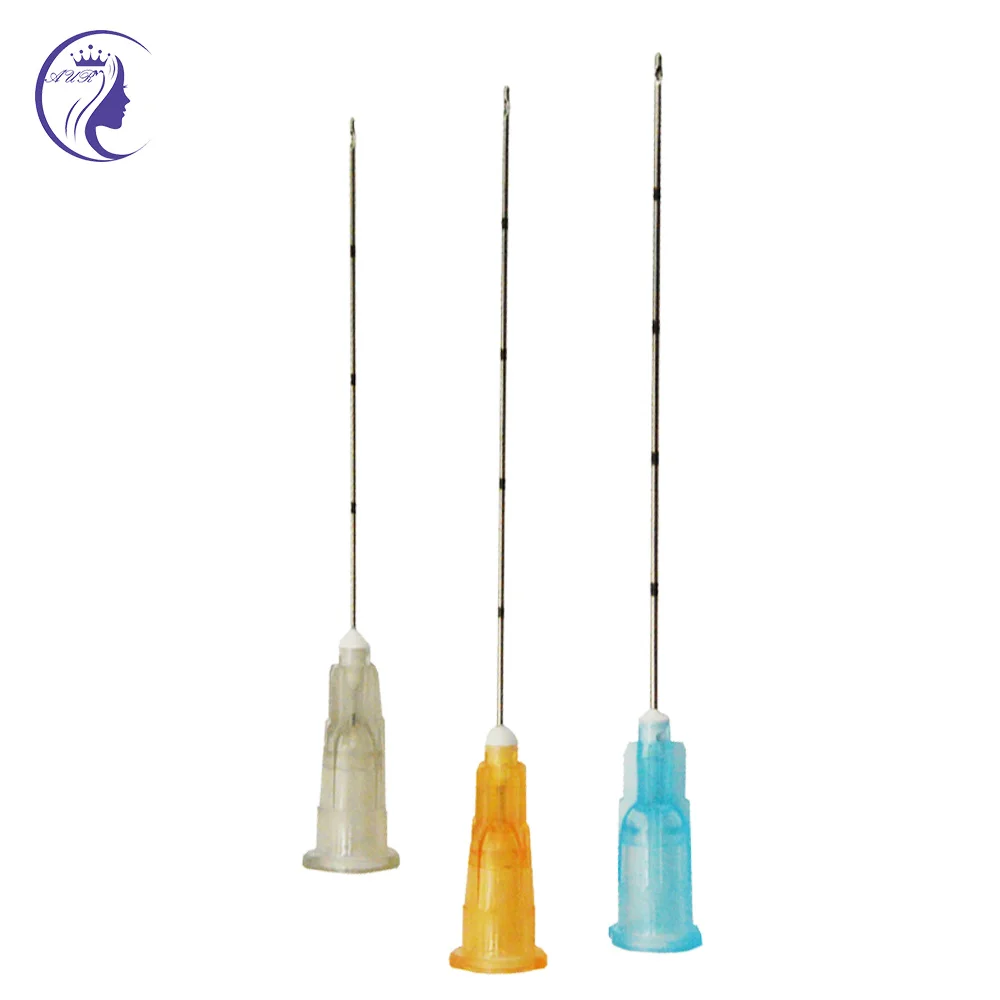 Top quality needle 27g cannula  needle OEM service blunt tip micro cannula for fillers