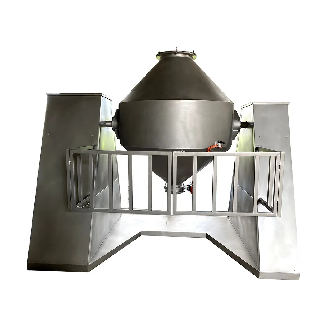 W double cone mixer chemical powder dry spice powder flour belnder price