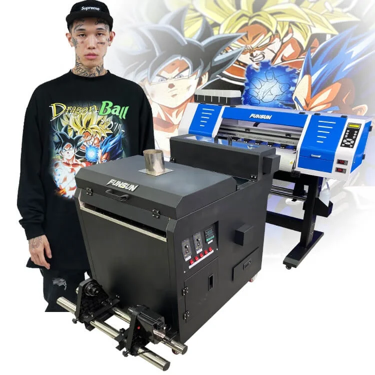 Funsun FS-600 DTF Printer Direct to Film Printing Machine Heat Pet Film DTF Printer With Double DX6 Print Heads