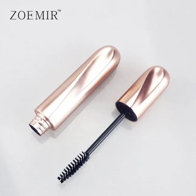 Customized color mascara wands tube travel portable silver gold unique design best seller eyelashes serum bottle packaging