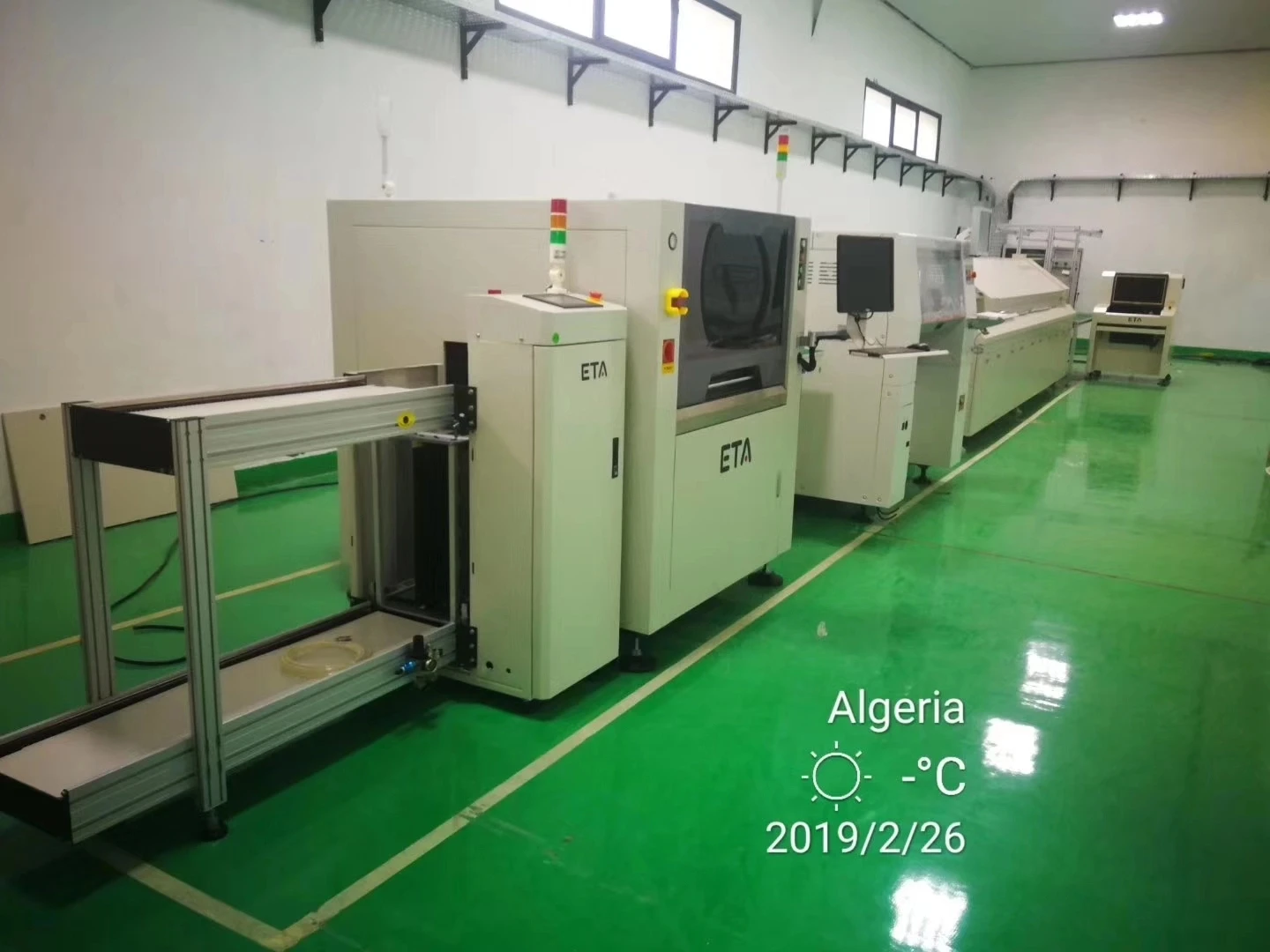 
ETA Mobile Phone SMT Production Line Equipment for Cell Phone PCB Board with HIgh Stability 