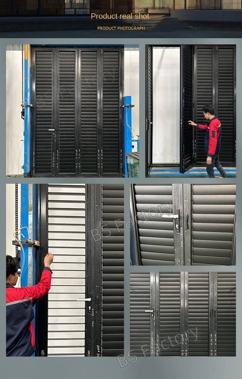 Elevator Veranda Fittings Trackless Honeycomb Efficient De Stair Soundproofing Steel Best Tempered Cafe Mdf Folding Door