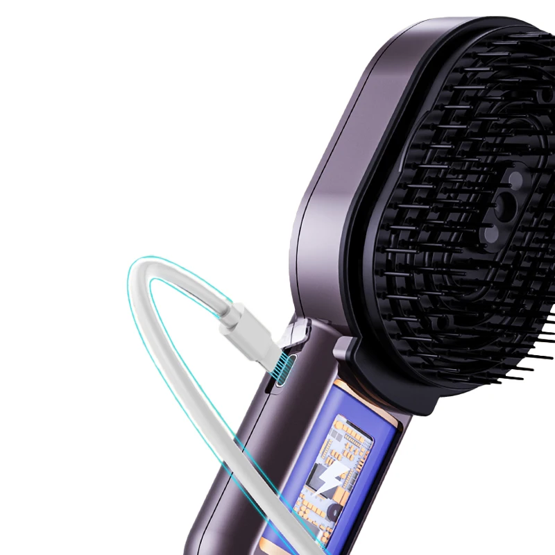 Hot Selling Electric Hair Growth Comb Red Light Therapy Electric Scalp Massage Comb Electric Comb for Hair Growth